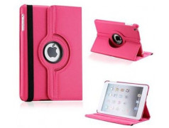 Etui en cuir 360 rose pour IPAD mini