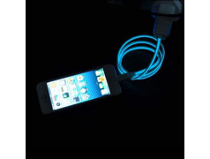 Câble USB LUMINEUX pour Iphone 5, Ipad 4, ipad mini, ipod touch 5 et Ipod nano 7