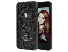 Coque LOVE DESIGN noire pour iPhone 5