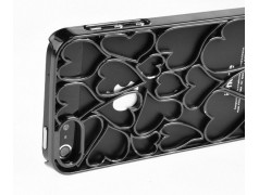 Coque LOVE DESIGN noire pour iPhone 5