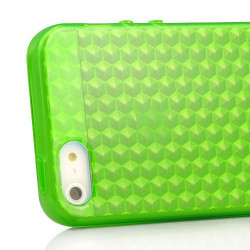 Coque NID D ABEILLES verte pour iPhone 5