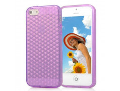 Coque NID D ABEILLES mauve pour iPhone 5