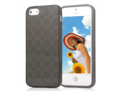 Coque CIRCLE 2 noire pour iPhone 5