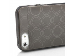 Coque CIRCLE 2 noire pour iPhone 5