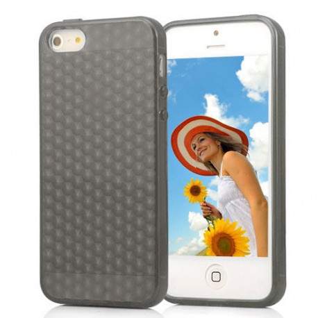 Coque NID D ABEILLES noire pour iPhone 5