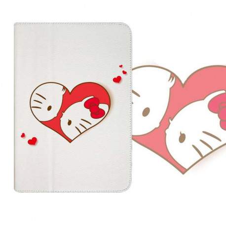 Etui cuir COEUR 2 pour SAMSUNG GALAXY TAB 2 10,1