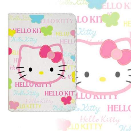 Etui cuir KITTY pour SAMSUNG GALAXY TAB 2 10,1