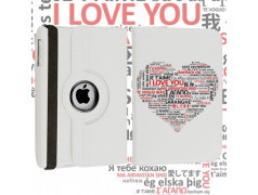 Etui cuir 360 COEUR 3 pour iPad 2, 3 et 4