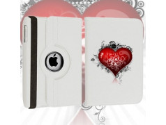 Etui cuir 360 COEUR pour iPad 2, 3 et 4