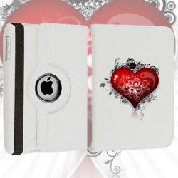 Etui cuir 360 COEUR pour iPad 2, 3 et 4