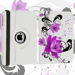 Etui cuir 360 FLEUR 2 pour iPad 2, 3 et 4