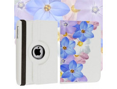 Etui cuir 360 FLEUR 3 pour iPad 2, 3 et 4