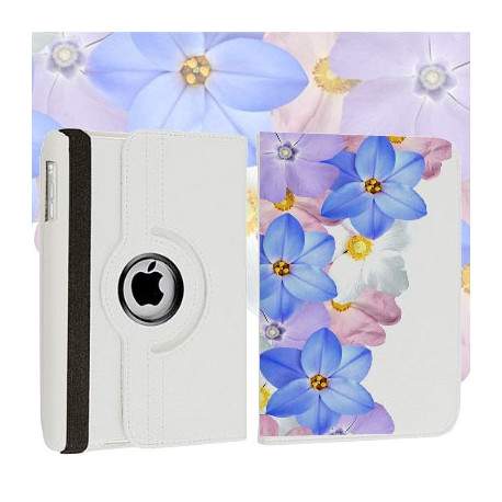 Etui cuir 360 FLEUR 3 pour iPad 2, 3 et 4