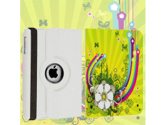 Etui cuir 360 FLEUR 4 pour iPad 2, 3 et 4