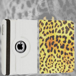 Etui cuir 360 LEOPARD pour iPad 2, 3 et 4