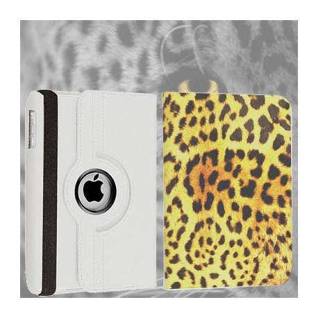 Etui cuir 360 LEOPARD pour iPad 2, 3 et 4