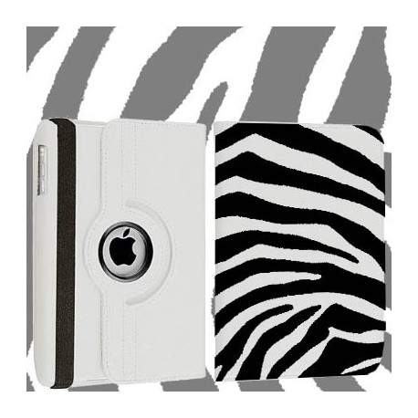 Etui cuir 360 ZEBRE pour iPad 2, 3 et 4