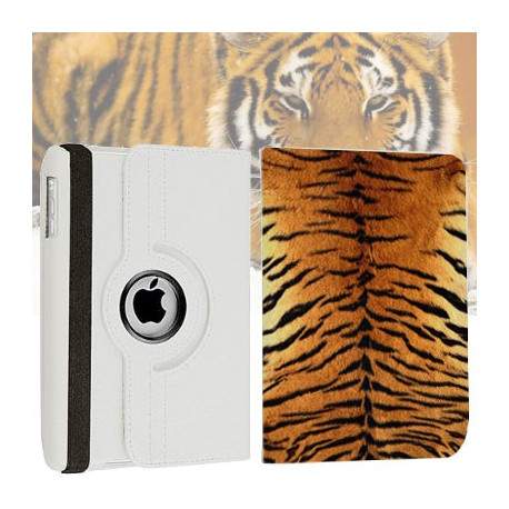 Etui cuir 360 TIGRE pour iPad 2, 3 et 4