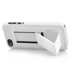 Coque TV 2 blanche pour iPhone 5