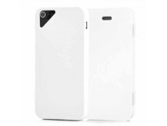 Coque FOLIO blanche pour iPhone 5
