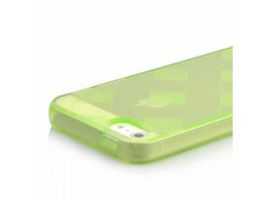 Coque DAMIER verte pour iPhone 5