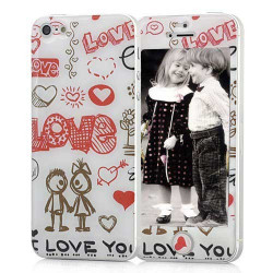 Stickers I LOVE YOU pour iPhone 5
