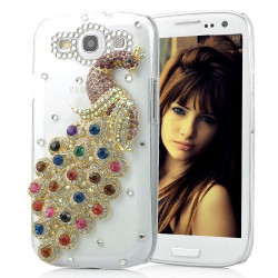 Coque STRASS PAON pour SAMSUNG GALAXY S3 15,95 €