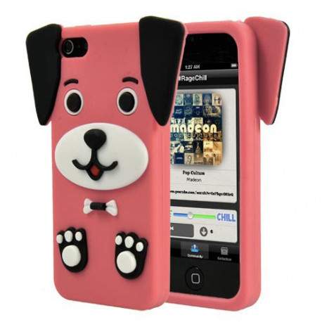 coque iphone 5 3d chien