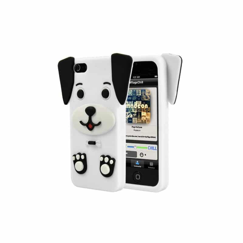 coque iphone 5 3d chien