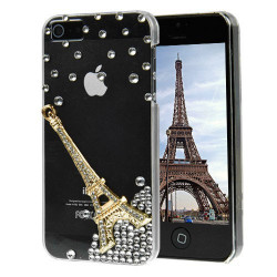 Coque CRYSTAL 3D EIFFEL pour iPhone 5