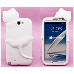 Coque CHAT 3D rose pour SAMSUNG GALAXY S3