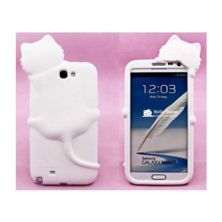 Coque CHAT 3D rose pour SAMSUNG GALAXY S3