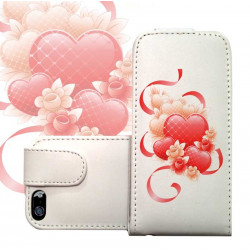 Etui cuir RUBAN pour iPhone 5