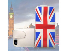 Etui cuir UK pour iPhone 5