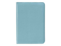 Etui en cuir 360 bleu pour IPAD mini