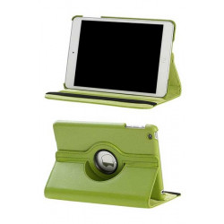 Etui en cuir 360 vert pour IPAD mini