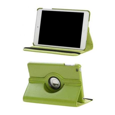 Etui en cuir 360 vert pour IPAD mini