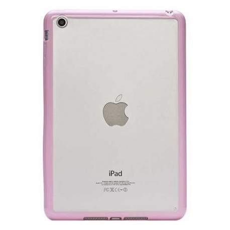 coque CRYSTAL 2 rose pour IPAD Mini