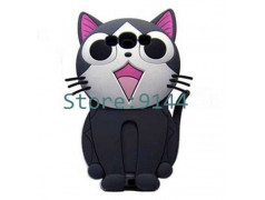 coque BIG CAT noire pour SAMSUNG GALAXY S3 i9300