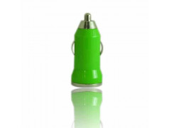 MINI Chargeur vert 12 volts allume cigare pour Iphone, Ipad, Ipod 