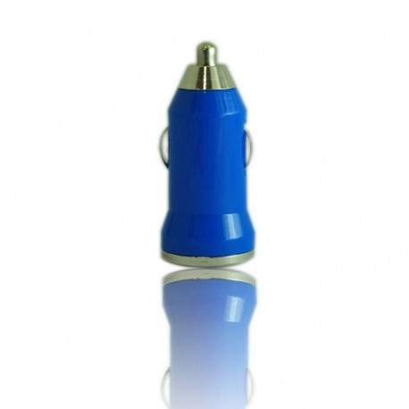 MINI Chargeur bleu 12 volts allume cigare pour Iphone, Ipad, Ipod 