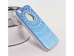 Coque SPIDER ALU bleue pour iPhone 5
