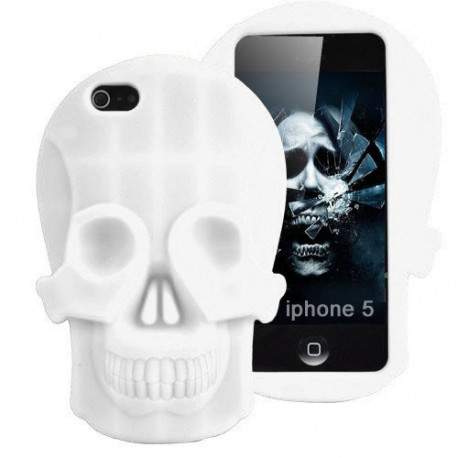 Coque 3D DEAD blanche pour iPhone 5