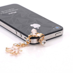 Cache Jack GIRAFFE DIAMOND pour telephones et Mp3