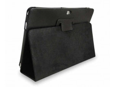 Etui cuir noir pour SAMSUNG GALAXY TAB 2 