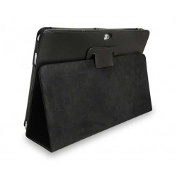 Etui cuir noir pour SAMSUNG GALAXY TAB 2 