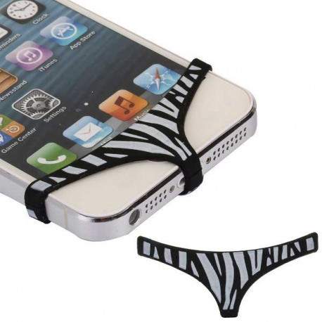 STRING zebre pour IPHONE 3, 4 et 5