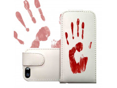 Etui cuir BLOOD pour iPhone 5