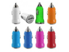 MINI Chargeur blanc 12 volts allume cigare pour Iphone, Ipad, Ipod 