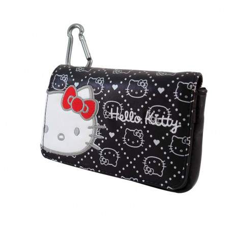 pochette cuir universelle originale HELLO KITTY pour téléphones et MP3